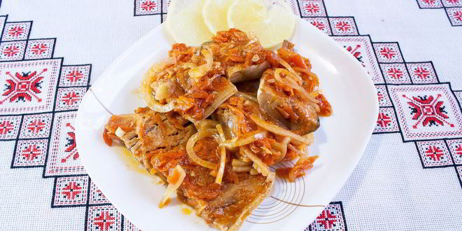 Рецепт Консервированной скумбрии на зиму