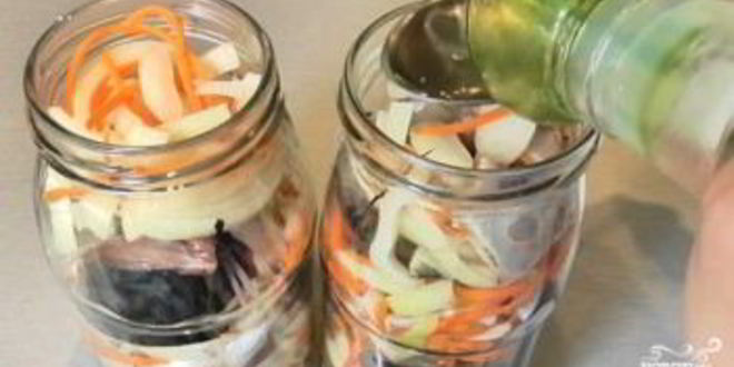 Рецепт консервированной скумбрии на зиму