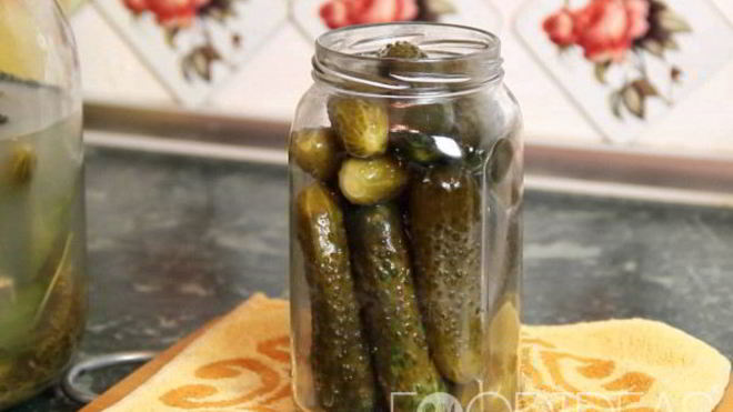 Рецепт квашеных огурцов