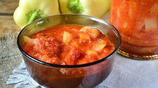 Рецепт Лечо из болгарского перца на зиму Пальчики оближешь