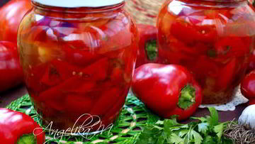 Рецепт Лечо из болгарского перца с помидорами
