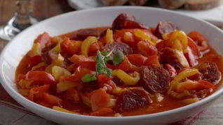 Рецепт Лечо из кабачков и баклажанов