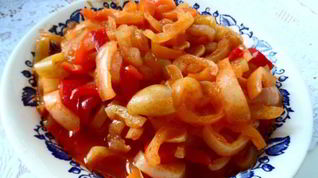 Рецепт Лечо из огурцов на зиму