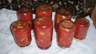 Рецепт Лечо из помидоров и перца