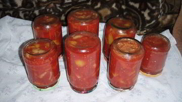 Рецепт Лечо из помидоров и перца