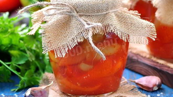 Рецепт лечо пальчики оближешь с чесноком