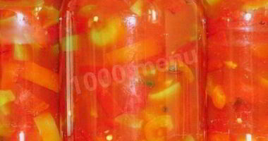 Рецепт Лечо — перца, морковь и помидоры