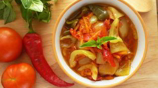 Рецепт Лечо по-казански в мультиварке