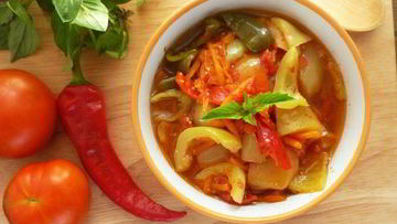 Рецепт Лечо по-казански в мультиварке