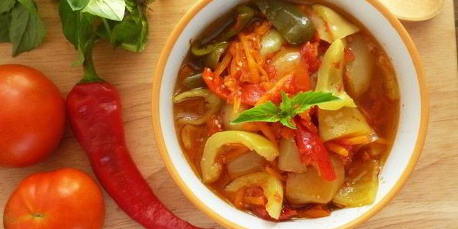 Рецепт лечо по-казански в мультиварке