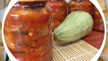 Рецепт Лечо с кабачками и кетчупом на зиму