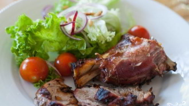 Рецепт плеча ягненка на гриле