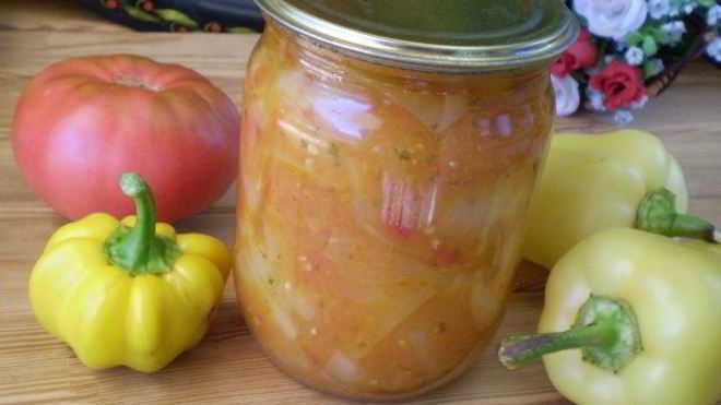 Рецепт закатки лечо