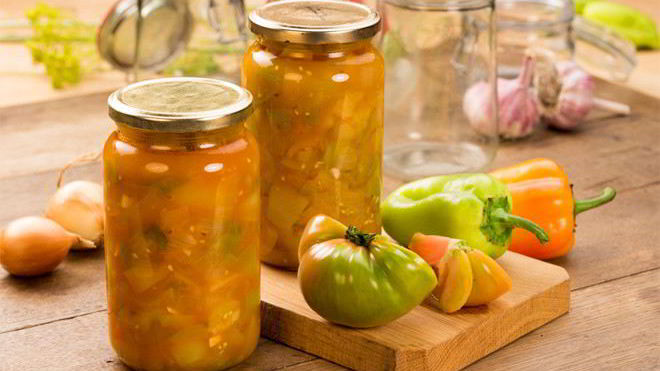 Рецепт зеленого лечо