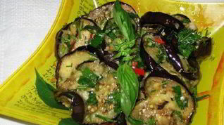 Рецепт Баклажанов жареных маринованных суточных