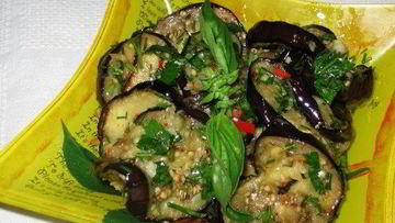 Рецепт Баклажанов жареных маринованных суточных