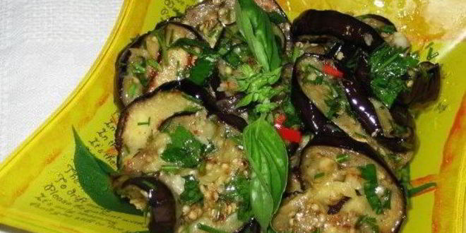 Рецепт Баклажанов жареных маринованных суточных