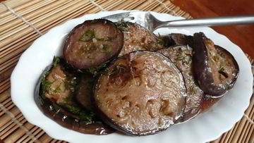 Рецепт Быстро маринованные баклажаны