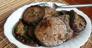 Рецепт Быстро маринованные баклажаны