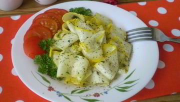 Рецепт Быстрых маринованных кабачков