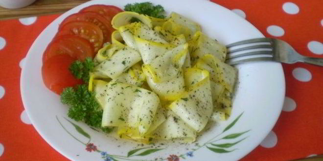 Рецепт Быстрых маринованных кабачков