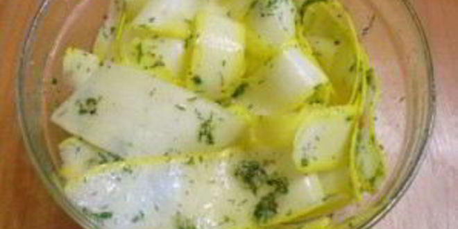 Рецепт быстрых маринованных кабачков