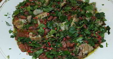 Рецепт Фасоли с маринованными артишоками