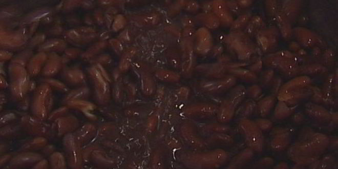 Рецепт фасоли с маринованными артишоками