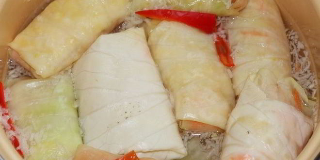 Рецепт капусты маринованной острой