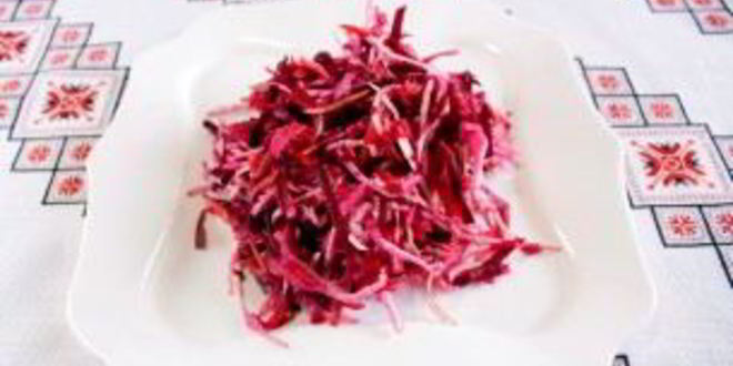 Рецепт капусты провансаль со свеклой