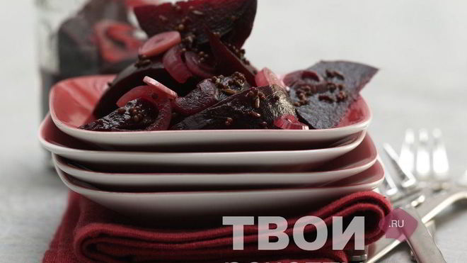 Рецепт маринованной свеклы