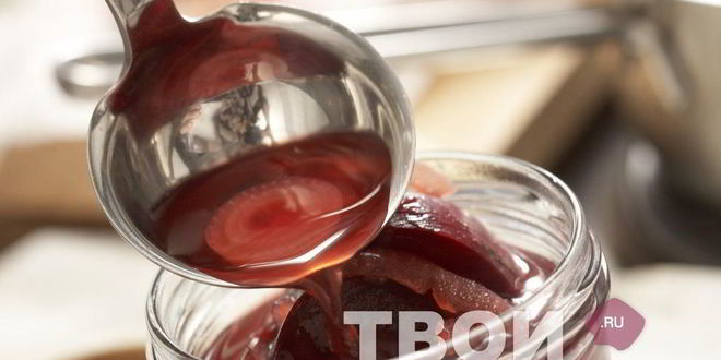 Рецепт маринованной свеклы