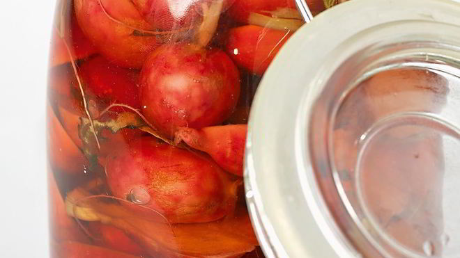 Рецепт маринованного редиса