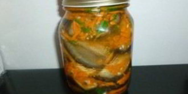 Рецепт маринованных баклажанов по-татарски