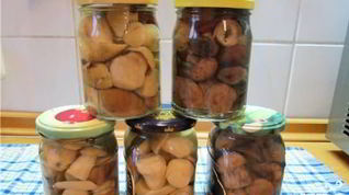 Рецепт Маринованных белых грибов с корицей