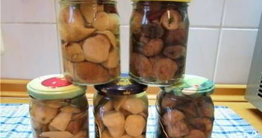 Рецепт Маринованных белых грибов с корицей