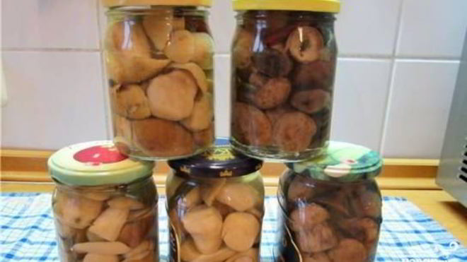 Рецепт маринованных белых грибов с корицей