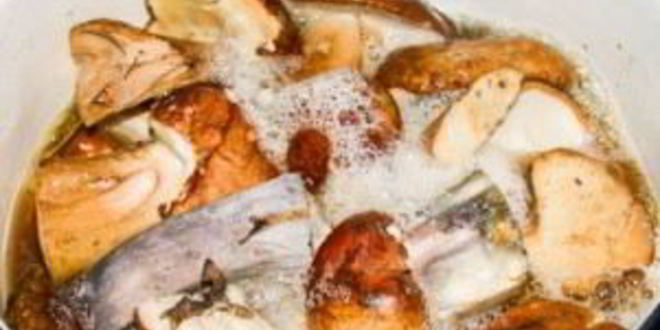 Рецепт маринованных белых грибов с корицей