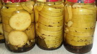 Рецепт Маринованных кабачков на зиму