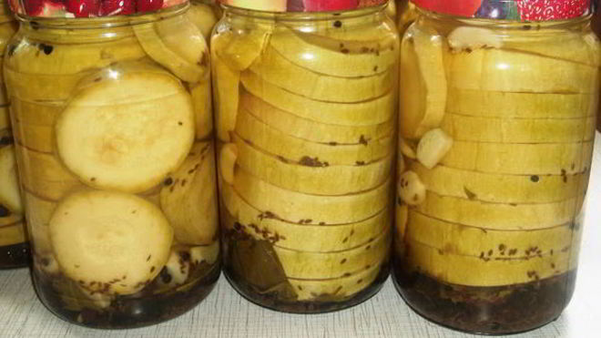 Рецепт маринованных кабачков на зиму