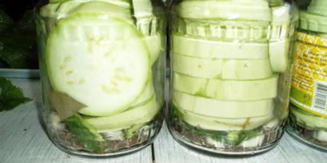 Рецепт маринованных кабачков на зиму