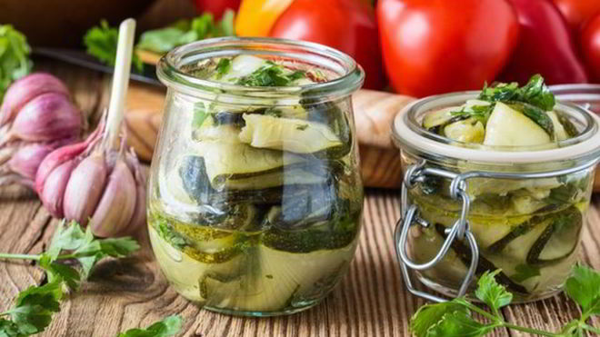 Рецепт маринованных кабачков