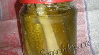 Рецепт Маринованных огурцов на зиму