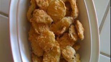 Рецепт Маринованных огурцов во фритюре