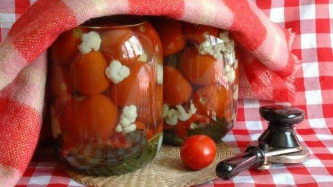 Рецепт маринованных овощей на зиму