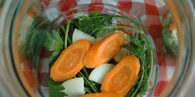 Рецепт маринованных овощей на зиму