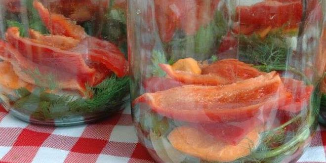 Рецепт маринованных овощей на зиму