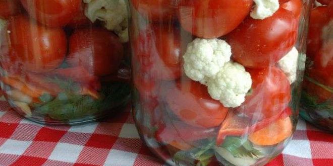 Рецепт маринованных овощей на зиму