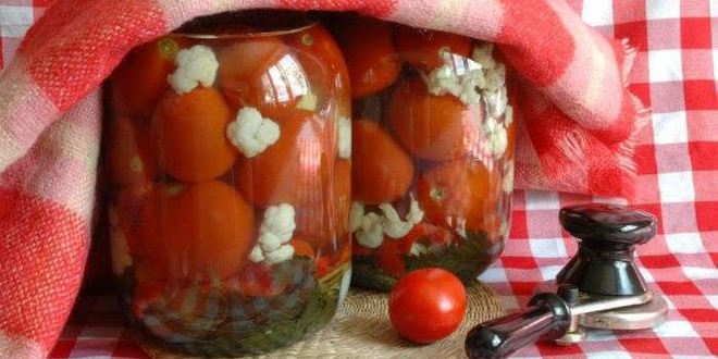 Рецепт маринованных овощей на зиму