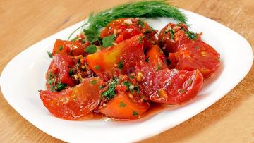 Рецепт Маринованных помидоров по-корейски на зиму